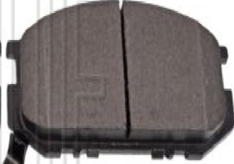 Blue Print Front Brake Pad Set ADT34258 - Set of 4