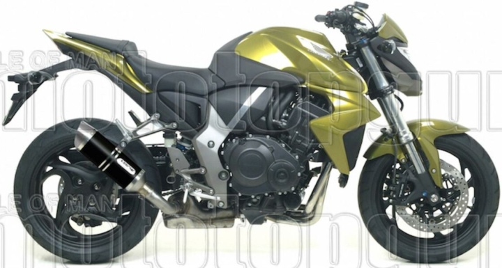Exhaust Arrow Street Thunder Alu Black Honda Cb 1000 R 2008 > 2016