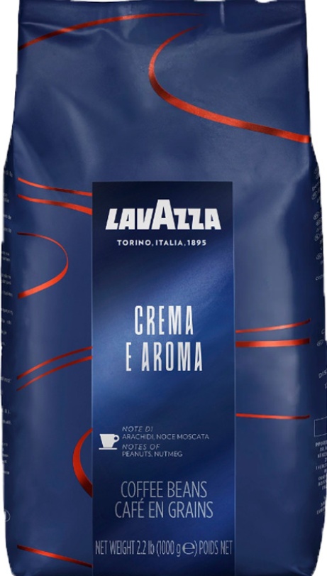 Lavazza Crema Aroma (Blue) Coffee Beans 1Kg - Image 2