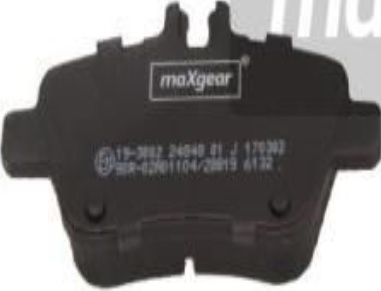 19-3002 MAXGEAR Brake Pad Set, disc brake for MERCEDES-BENZ
