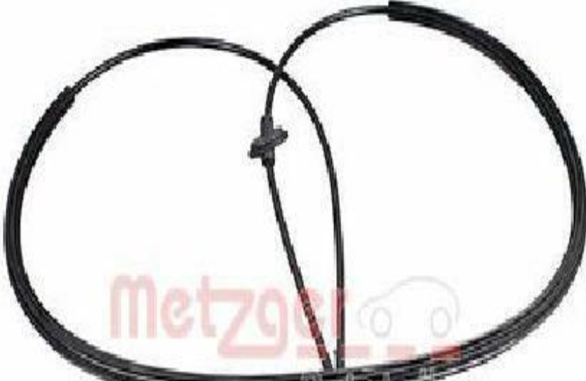 Original METZGER Hood Release Cable 3160037 for Audi