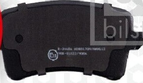 FEBI BILSTEIN 16755 Brake Pad Set Rear 58.8mm Width For Audi A4 A4 Allroad A5 Q5