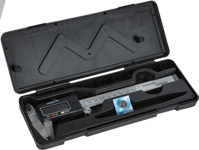 6 INCH DIGITAL VERNIER CALIPER 150MM STAINLESS STEEL MICROMETER ELECTRONIC TOOL