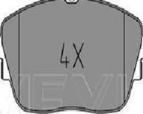 Front MEYLE GERMANY 025 248 6919/PD Brake Pad Set, disc brake for MERCEDES-BENZ