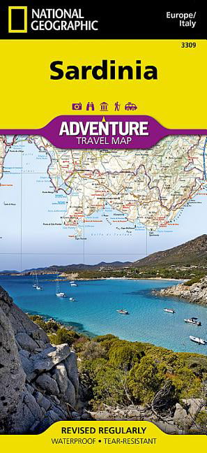 Sardinia Map (Italy)