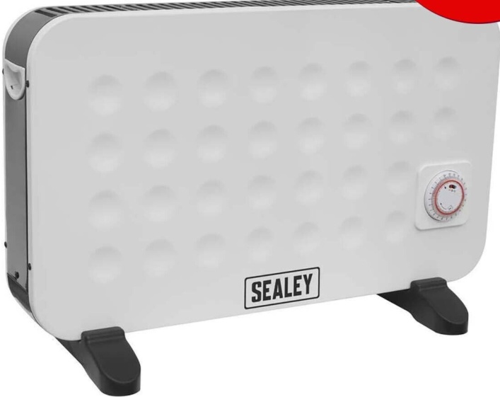 Sealey CD2013TT Convector Heater 2000W/230V with Turbo & Timer