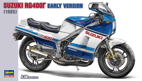 Hasegawa 1:12 - 21509 Suzuki RG400 Gamma Early Type Plastic Model Kit BK9