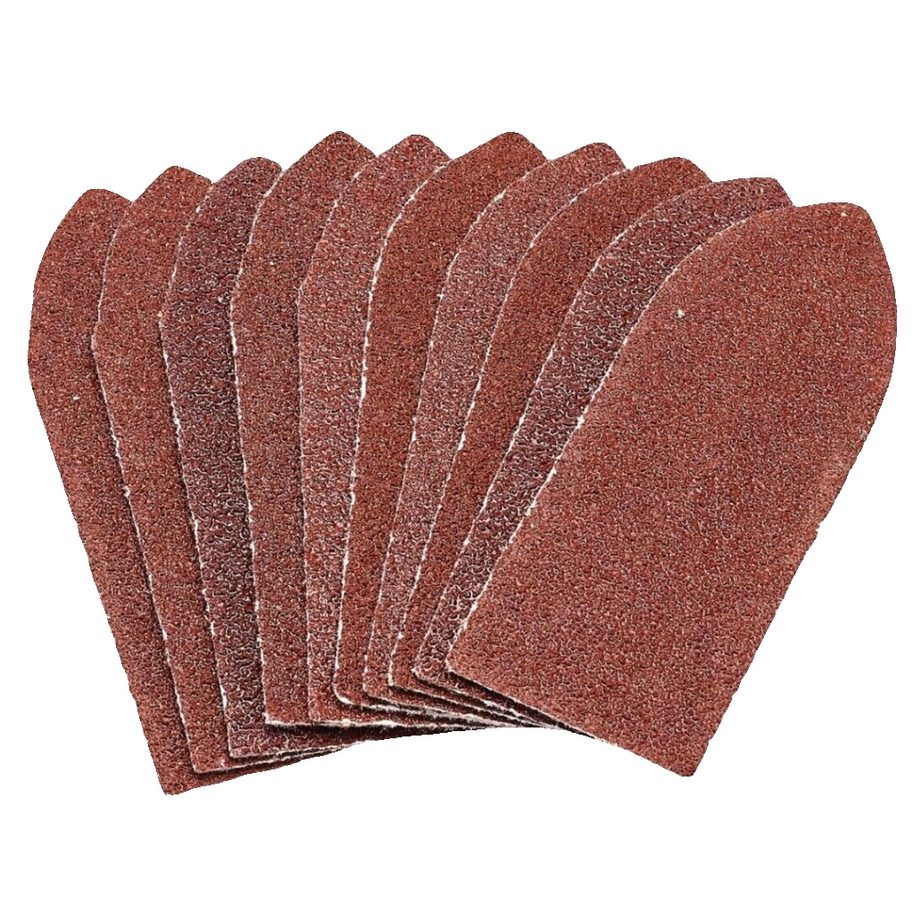 Draper 99260 Hook and Loop Aluminium Oxide Sanding Sheets 32 x 92mm 60 Grit (Pac