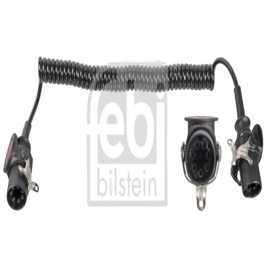 FEBI BILSTEIN 171792 Coiled Cable 24V Voltage Replacement 7 Connectors