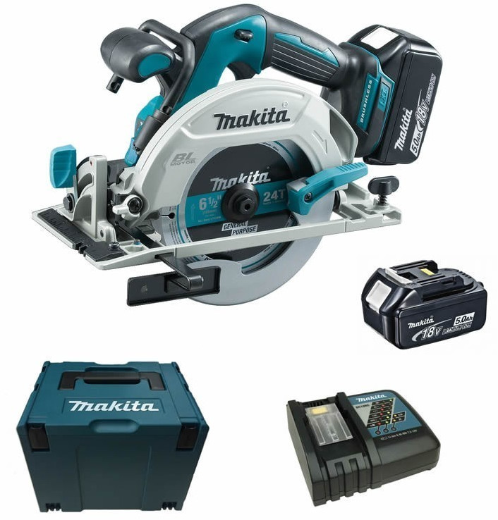 MAKITA DHS680RTJ 18v Circular saw 165mm