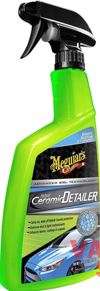 MEGUIARS HYBRID CERAMIC DETAILER SPRAY 768ML - BOOSTS BEADING AND PROTECTION