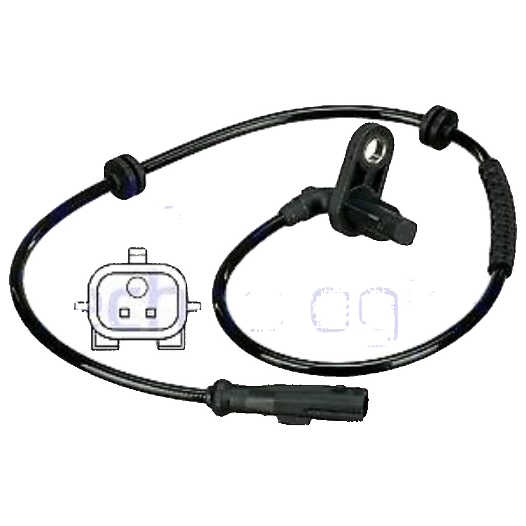 ABS wheel speed sensor Active sensor SS20600 DELPHI for RENAULT CLIO III