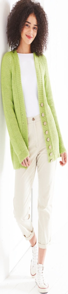 King Cole DK Knitting Pattern - 5736 Ladies Cardigan & Sweater