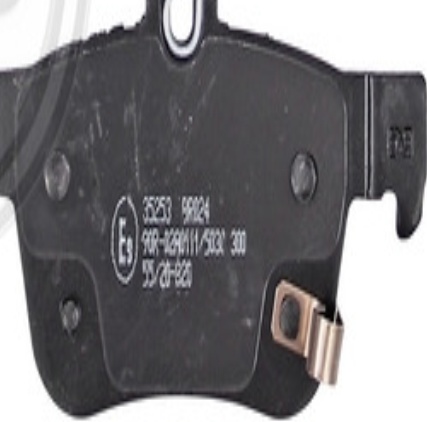 35253 A.B.S. Brake Pad Set, disc brake for HONDA