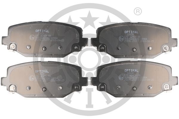 BRAKE PAD SET DISC BRAKE BP-12608 FOR VW  DODGE  FIAT  LANCIA  CHRYSLER