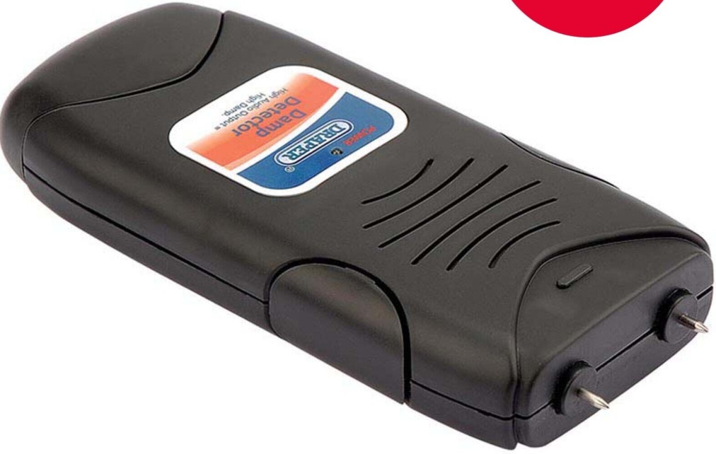 Draper Damp Detector - Black - Handheld Instrument for Rising & Penetrating Damp Detection in Walls, Floors & Timbers - Image 2