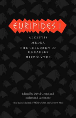 Euripides I: Alcestis, Medea, The Children of Heracles, Hippolytus by Euripides - Image 2