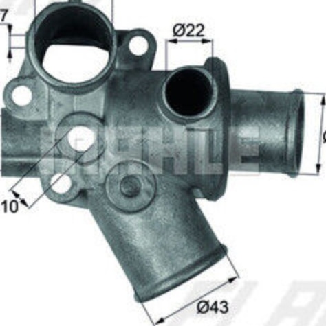 THERMOSTAT COOLANT TI 94 80D