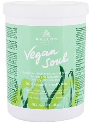 Kallos VEGAN SOUL -Nourishing Hair Mask with Vegetable Protein an Avocado Oil