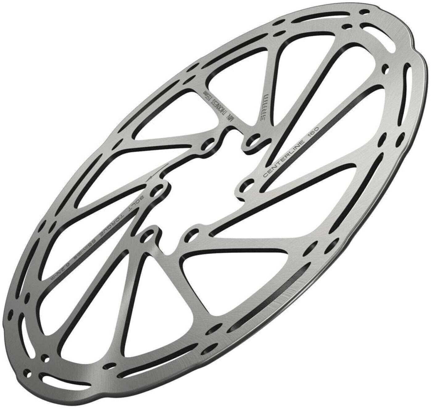 SRAM Disc Rotor Centreline Rounded Bike Disc Brake Rotor 180mm
