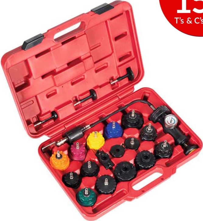 Sealey VS001 Cooling System Pressure Leak Tester, Head Gasket Radiator