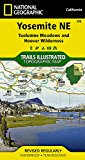 Yosemite NE Trails Illustrated National Geographic