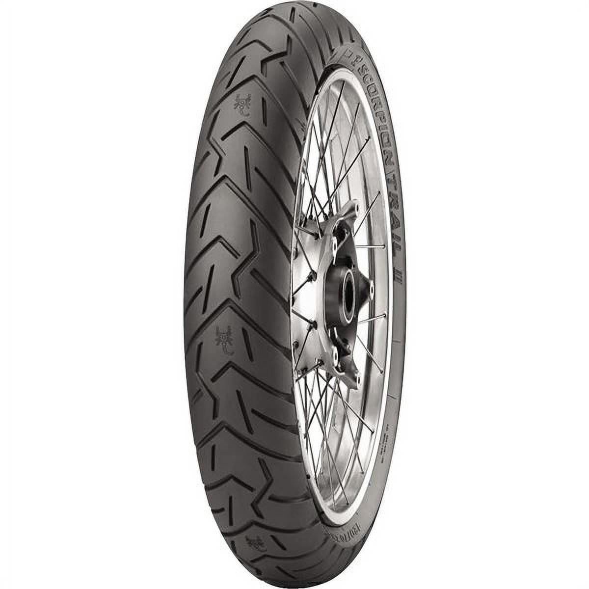 1 x 110/80 R19 MC 59V TL Pirelli Scorpion Trail II Motorbike Tyre - Front