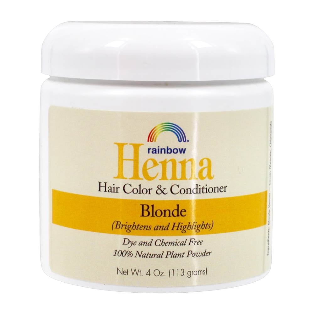 Rainbow Research, Henna,Hair Color and Conditioner,Blonde,4 oz (113 g) UK SELLER