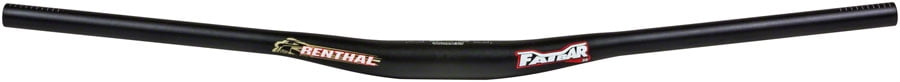 Free Shipping Renthal Cycle Fatbar Handlebar Ø35 H10Mm Black Aluminum For Bike