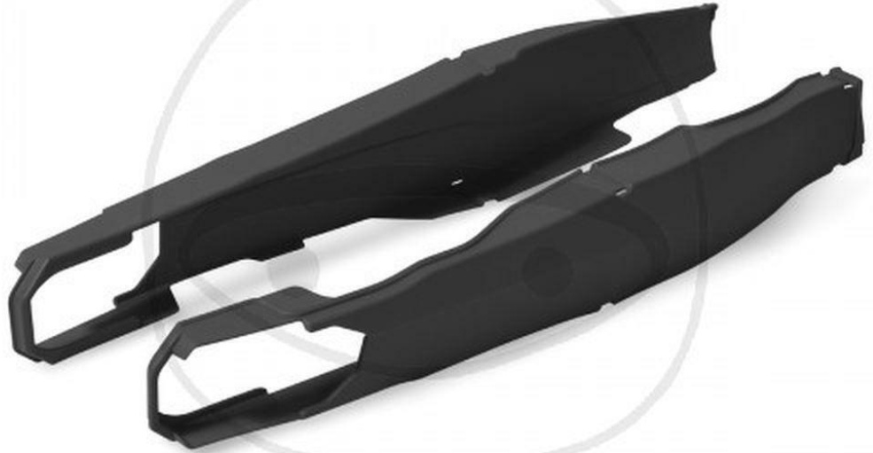 Polisport Black Swingarm Protectors KTM 8456600001 For Motorcycle Parts