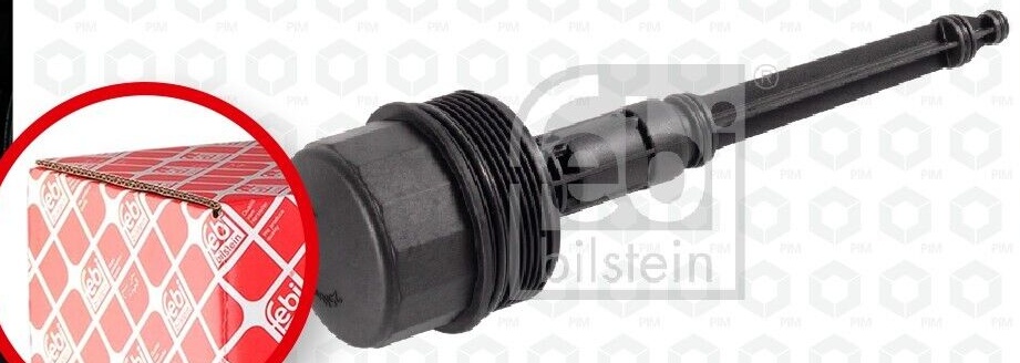 FEBI GERMANY 170427 Cap, oil filter housing for MERCEDES-BENZ