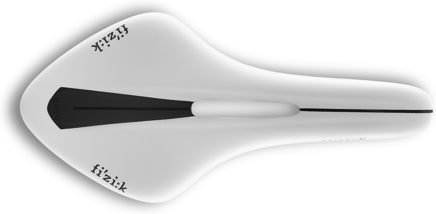 Fizik Arione R3 Open Large White Bicycle Saddle For Bike Accessories