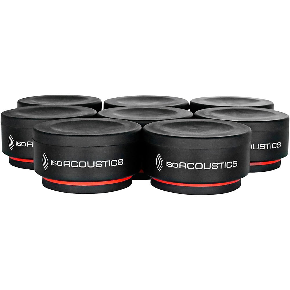 Iso Acoustics Iso Puck Mini Acoustic Isolator Feet For Speakers (pack of 8)