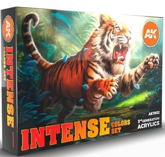 AK Interactive AK11612 - Intense Colors Set 6x17ml - New