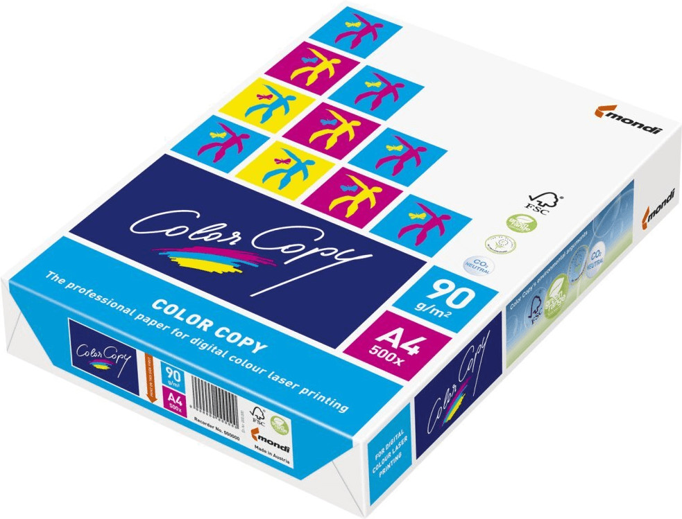 Color Copy Bianco Lotto Di 250 Fogli A Colori A3 - 160 G/M², - Immagine 3