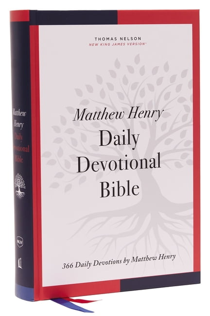 Nkjv, Matthew Henry Daily Devotional Bible, Hardcover, Red Letter, Thumb Indexed, Comfort Print : 366 Daily Devotions By Matthew Henry Thomas Nelson - Image 5