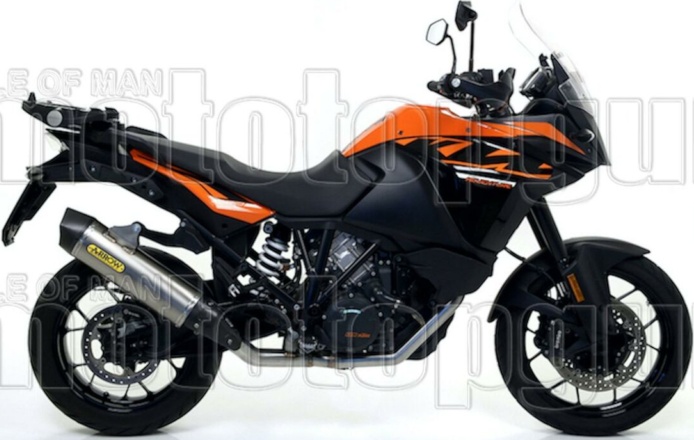 Exhaust Arrow Maxi Race Tech Alu Ktm 1090 Adventure 2017 > 2020