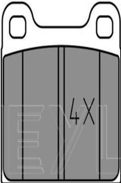Rear MEYLE GERMANY 025 210 3515 Brake Pad Set, disc brake for MERCEDES-BENZ