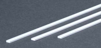 Evergreen Scale Models U-profile, 35 cm 4.8 x 1.6 mm - 3/16 3 pieces 266