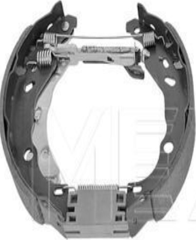 Original MEYLE Brake Shoe Set 214 533 0008/K For Citroën Lancia Peugeot