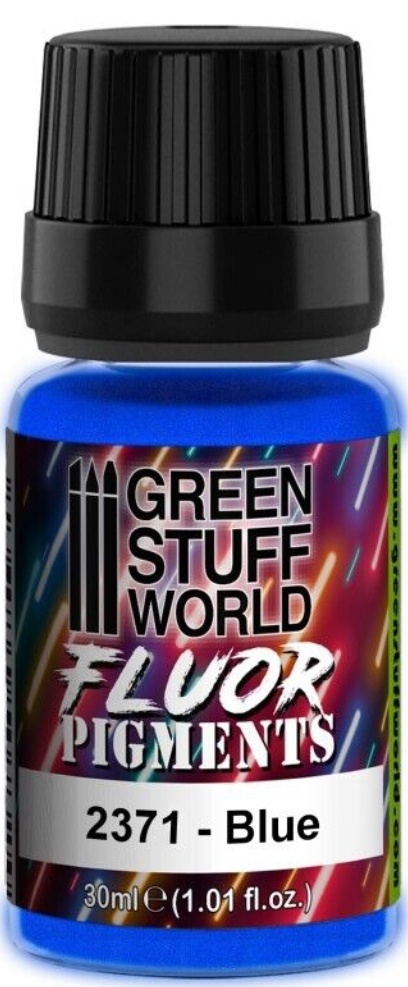 Green Stuff World GSW2371 - Pigment Fluor Blue 30 ml - New
