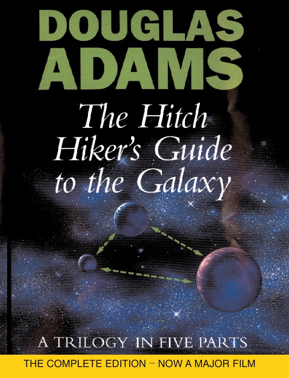 Douglas Adams The Hitchhiker's Guide to the Galaxy Hardback Book