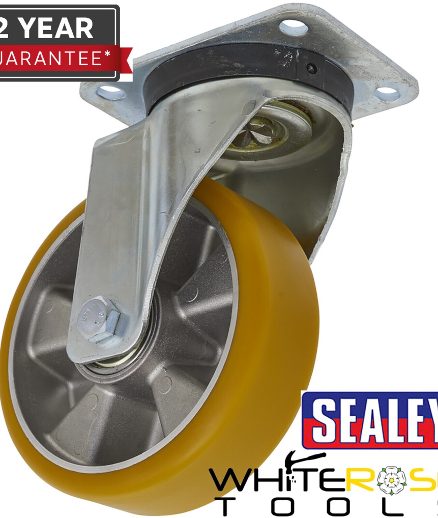 Sealey SCW5160SP 160mm Castor Wheel with Swivel Plate