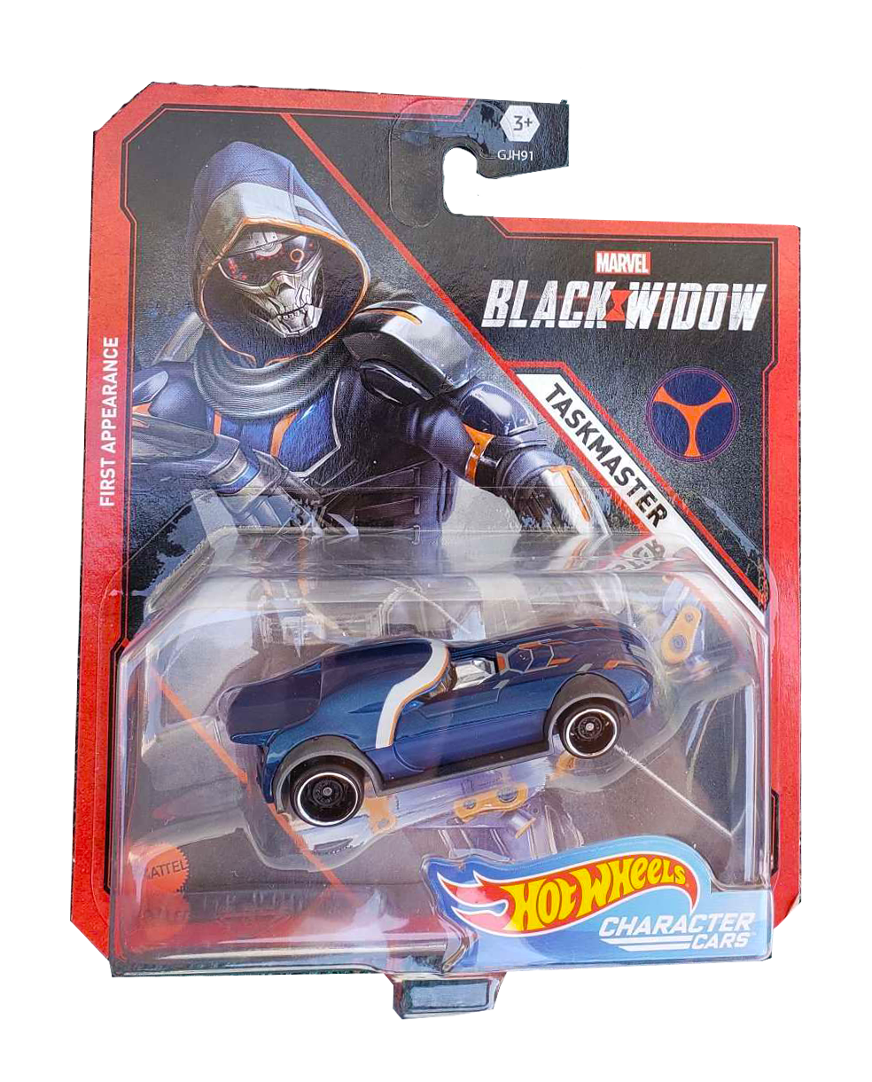 Hot Wheels Character Cars - Marvel Black Widow Taskmaster (Mattel GJH93)