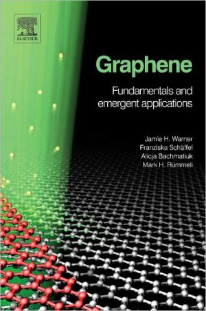 Graphene: Fundamentals and emergent applications, Warner 9780123945938 New,#
