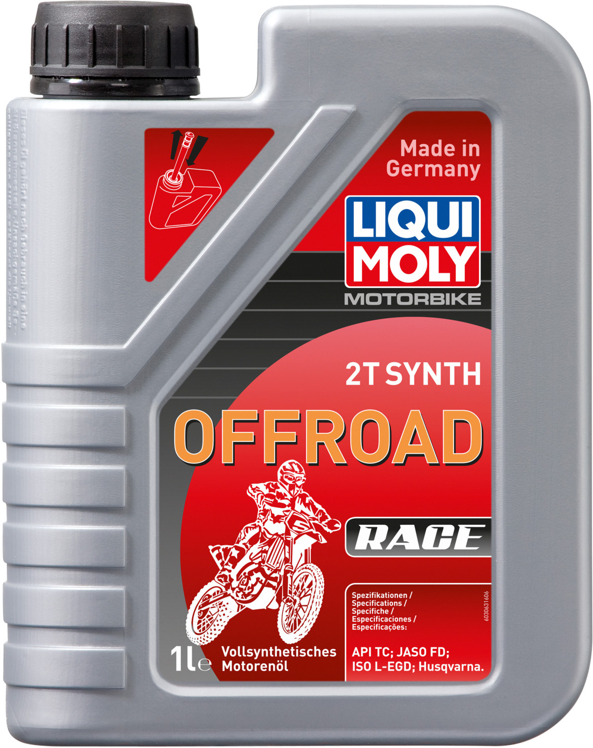 Liqui Moly 2T Fully Synthetic Offroad Race 2 Stroke Motorcycle Motorbike Oil 1L