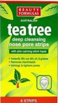 Tea Tree Deep Cleanse Nose Pore Strips Removes Blackheads Unclog Pores 12 Strips