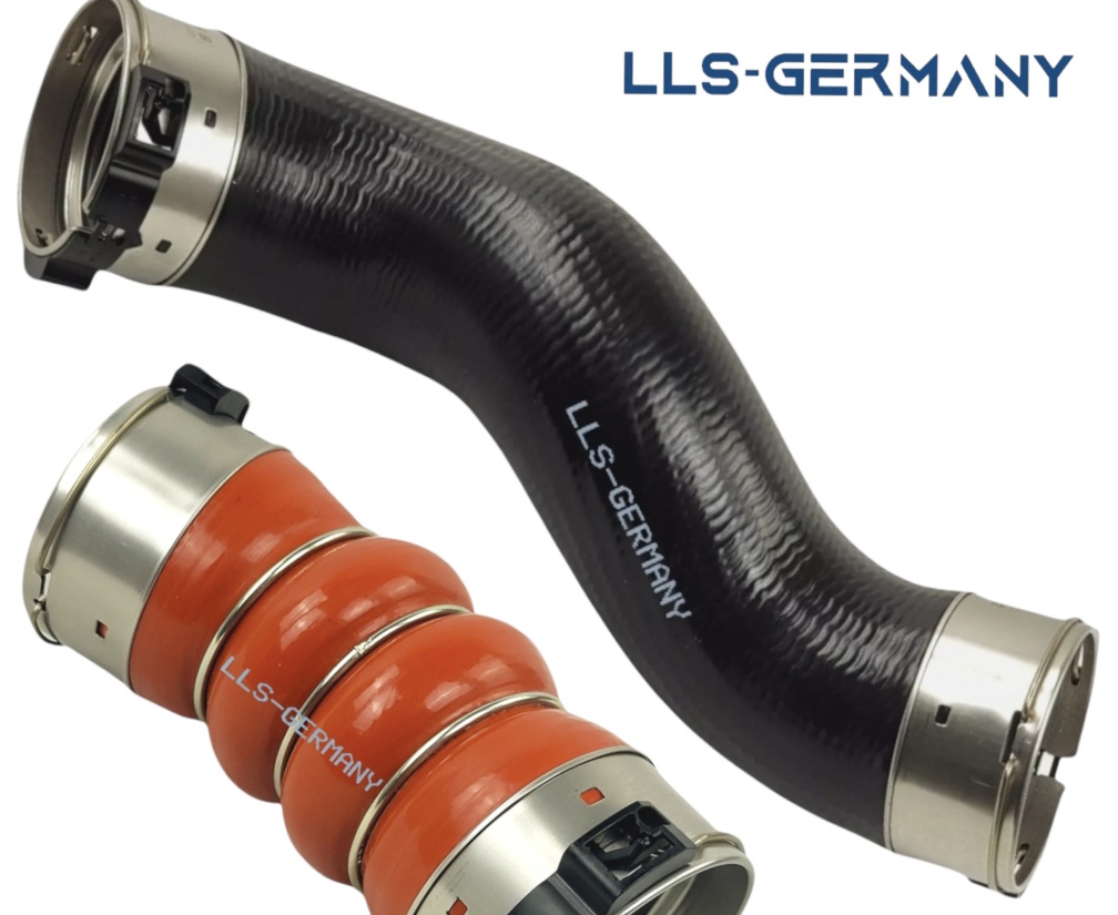 2X Turbo Charge Air Hose For BMW 6 Series F06 F12 F13 640D 640D XDRIVE 313 HP