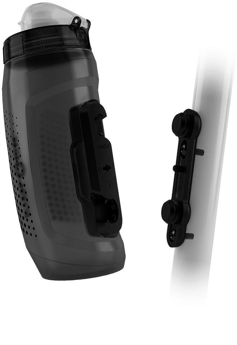 Fidlock Twist Bottle 590 + Bike Base - Magnetic Mounting System / 590 ml / Smoke