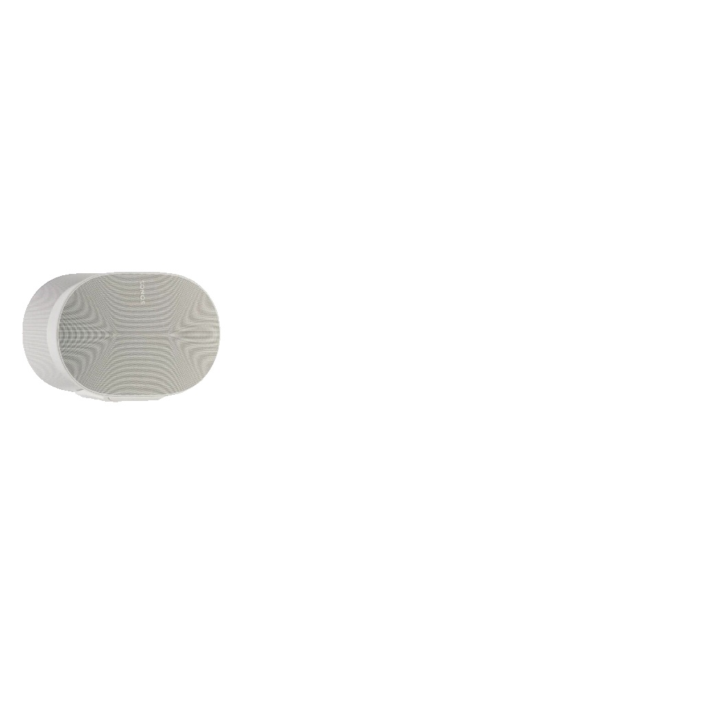 SANUS WSSE3A2 Height-Adjustable Speaker Stand for Sonos Era 300™ White, Pair